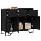 vidaXL Sideboard Black Oak 97 x 32.5 x 74.5 cm Engineered wood