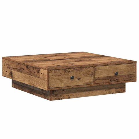 vidaXL Coffee Table Old wood Reclaimed Wood 90 x 90 x 28 cm