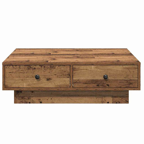 vidaXL Coffee Table Old wood Reclaimed Wood 90 x 90 x 28 cm