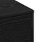 vidaXL Coffee Table Black oak Engineered wood 90 x 90 x 28 cm