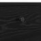 vidaXL Coffee Table Black oak Engineered wood 90 x 90 x 28 cm