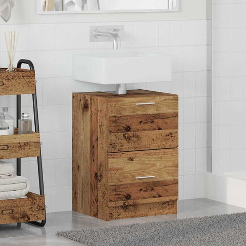 vidaXL Sink Cabinet Other Old Wood 40 x 37 x 59 cm Engineered wood