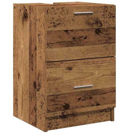 vidaXL Sink Cabinet Other Old Wood 40 x 37 x 59 cm Engineered wood