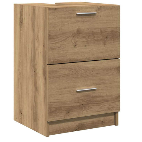 vidaXL Sink Cabinet Artisan Oak 40 x 37 x 59 cm Engineered wood
