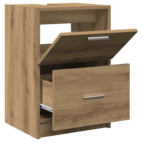 vidaXL Sink Cabinet Artisan Oak 40 x 37 x 59 cm Engineered wood