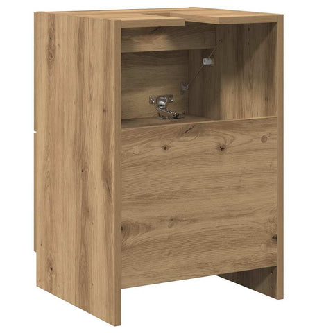 vidaXL Sink Cabinet Artisan Oak 40 x 37 x 59 cm Engineered wood