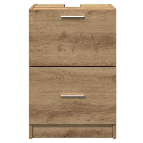 vidaXL Sink Cabinet Artisan Oak 40 x 37 x 59 cm Engineered wood