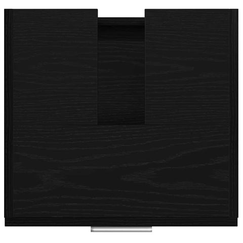 vidaXL Sink Cabinet Black Oak 40 x 37 x 59 cm Engineered wood