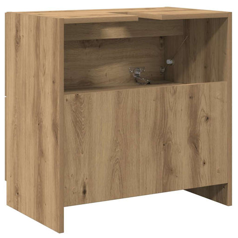 vidaXL Sink Cabinet Artisan Oak 59 x 37 x 59 cm Engineered wood