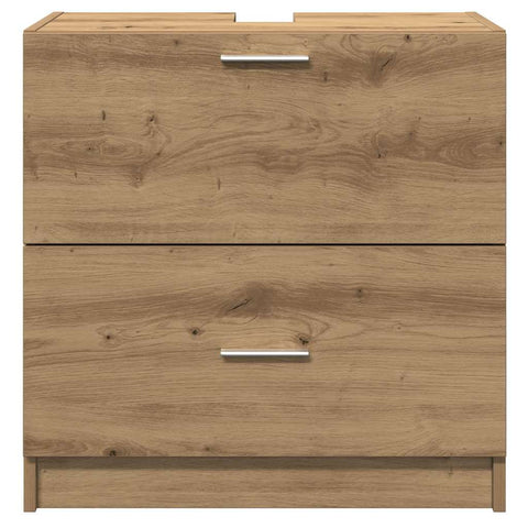 vidaXL Sink Cabinet Artisan Oak 59 x 37 x 59 cm Engineered wood