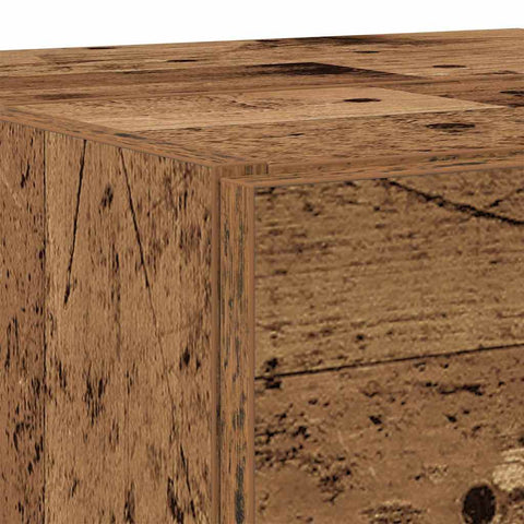 vidaXL Sink Cabinet with Door Old Wood 78 x 37 x 59 cm Engineered wood