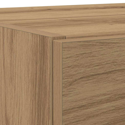 vidaXL Sink Cabinet Artisan Oak 78 x 37 x 59 cm Engineered wood