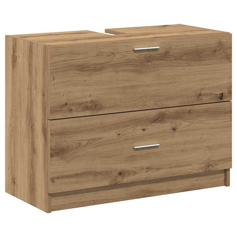 vidaXL Sink Cabinet Artisan Oak 78 x 37 x 59 cm Engineered wood