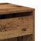 vidaXL Dressing Table with Mirror Old Wood Engineered Wood