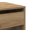 vidaXL Dressing Table with Mirror Artisan Oak Engineered Wood