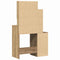 vidaXL Dressing Table with Mirror and LEDs Artisan Oak Engineered Wood