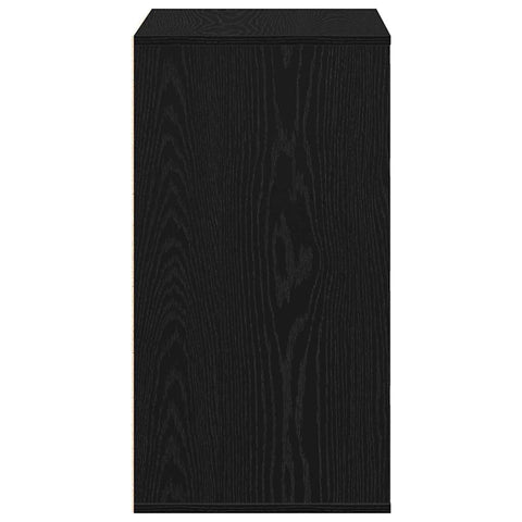vidaXL Chest of Drawers Black oak 60 x 41 x 76 cm Engineered wood