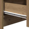 vidaXL Bedside Cabinet with LED Lights Artisan Oak Engineered Wood