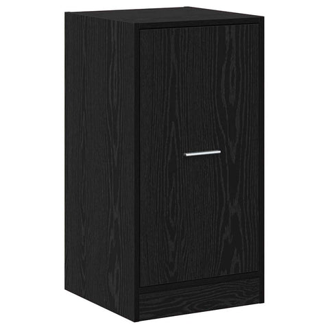 vidaXL Apothecary Cabinet Black oak 40 x 41 x 77.5 cm Engineered wood