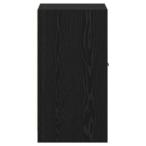 vidaXL Apothecary Cabinet Black oak 40 x 41 x 77.5 cm Engineered wood