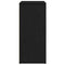vidaXL Sideboard Black Oak 60x31x70 cm Engineered Wood