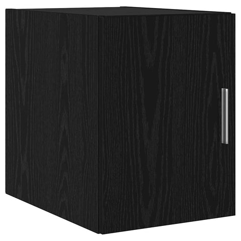 vidaXL Wall Cabinet Black oak 30 x 42.5 x 40 cm Engineered wood