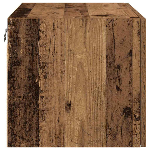 vidaXL Wall Cabinet Old wood 70 x 42.5 x 40 cm Engineered wood