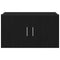 vidaXL Wall Cabinet Black oak 70 x 42.5 x 40 cm Engineered wood