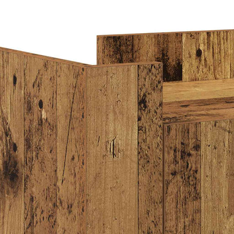 vidaXL Sideboard Old wood 45 x 35 x 75 cm Engineered wood