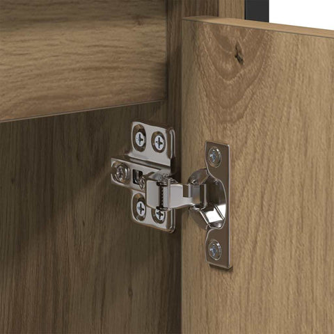 vidaXL Bathroom Sink Cabinet Artisan Oak 60x35x50 cm Engineered Wood