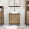 vidaXL Bathroom Sink Cabinet Artisan Oak 60x35x50 cm Engineered Wood