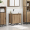 vidaXL Bathroom Sink Cabinet Artisan Oak 60x35x50 cm Engineered Wood