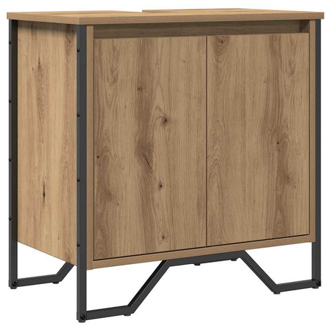 vidaXL Bathroom Sink Cabinet Artisan Oak 60x35x50 cm Engineered Wood