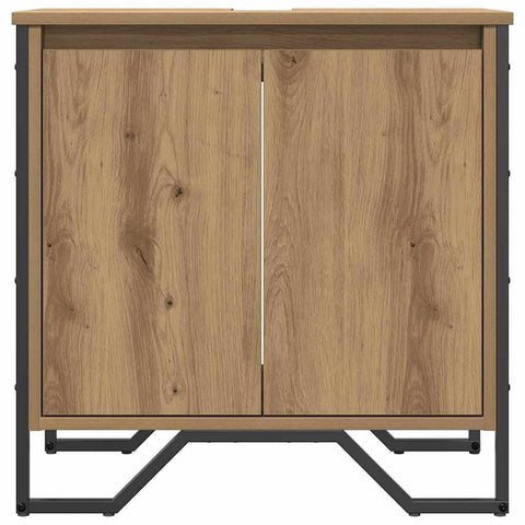 vidaXL Bathroom Sink Cabinet Artisan Oak 60x35x50 cm Engineered Wood