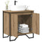 vidaXL Bathroom Sink Cabinet Artisan Oak 60x35x50 cm Engineered Wood