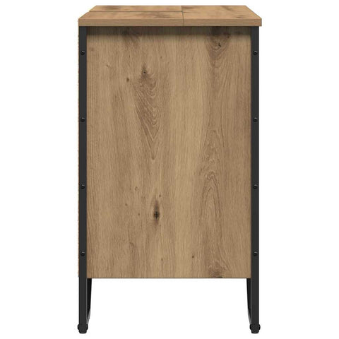 vidaXL Bathroom Sink Cabinet Artisan Oak 60x35x50 cm Engineered Wood
