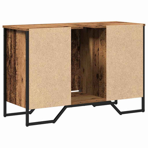vidaXL Sink Cabinet with Shelf Other Old Wood 91 x 35 x 60 cm