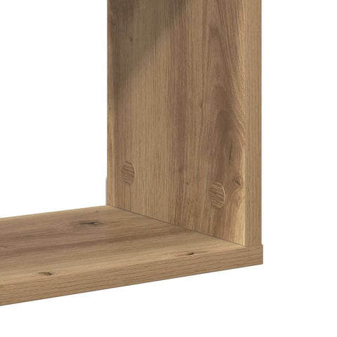 vidaXL Wall Shelf Artisan Oak 100x20x53 cm Engineered Wood