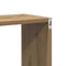 vidaXL Wall Shelf Artisan Oak 100x20x53 cm Engineered Wood