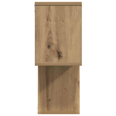 vidaXL Wall Shelf Artisan Oak 100x20x53 cm Engineered Wood