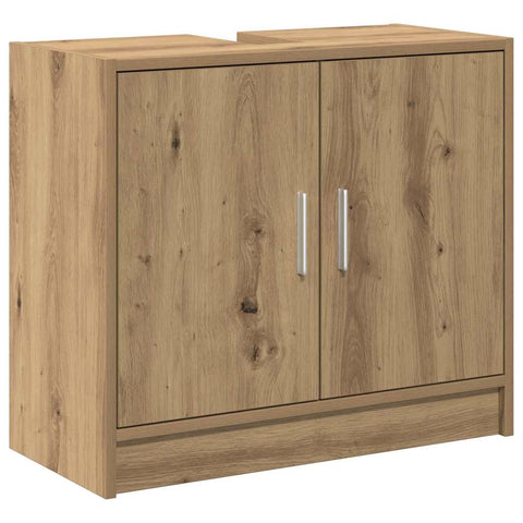 vidaXL Sink Cabinet Artisan Oak 63 x 29 x 55 cm Engineered wood