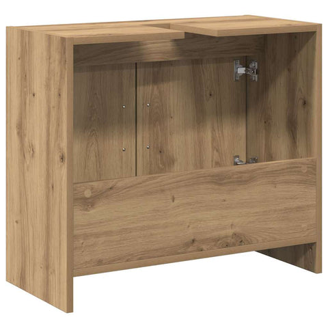 vidaXL Sink Cabinet Artisan Oak 63 x 29 x 55 cm Engineered wood