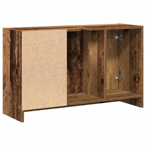 vidaXL Sink Cabinet with Door Old Wood 90 x 29 x 55 cm Engineered wood