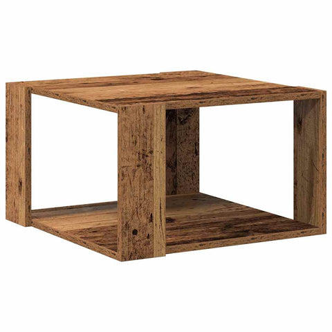 vidaXL Coffee Table Old Wood 51.5x51.5x30 cm Engineered Wood