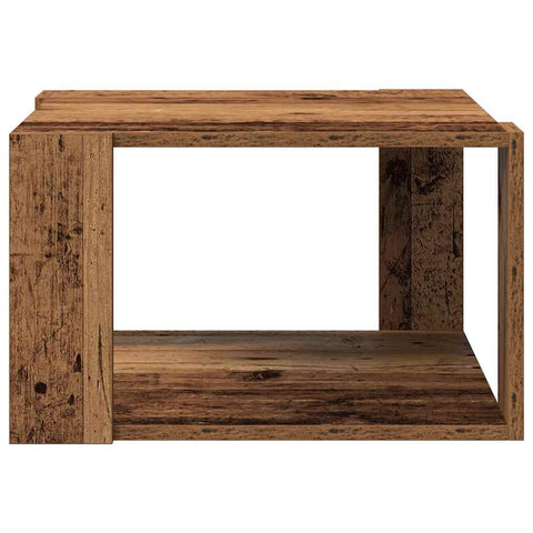 vidaXL Coffee Table Old Wood 51.5x51.5x30 cm Engineered Wood