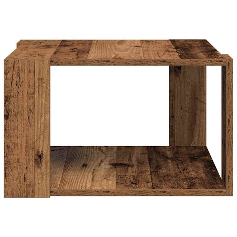 vidaXL Coffee Table Old Wood 51.5x51.5x30 cm Engineered Wood