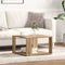 vidaXL Coffee Table Artisan Oak 51,5x51,5x30 cm Engineered Wood