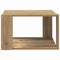 vidaXL Coffee Table Artisan Oak 51,5x51,5x30 cm Engineered Wood