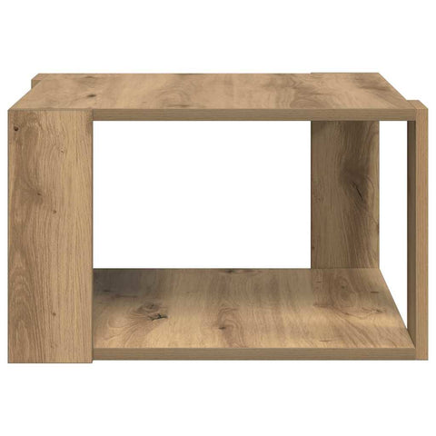 vidaXL Coffee Table Artisan Oak 51,5x51,5x30 cm Engineered Wood