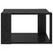 vidaXL Coffee Table Black Oak 51,5x51,5x30 cm Engineered Wood